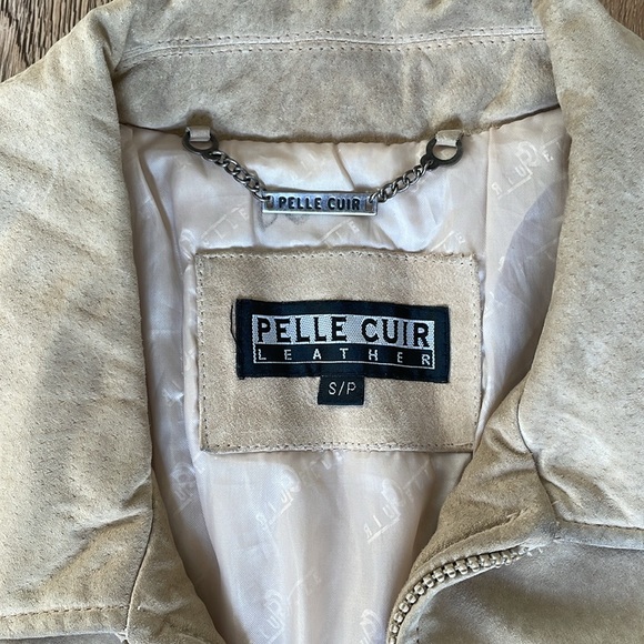 PELLE CUIR SUED LEATHER JACKET PRE OWN - Picture 2 of 10